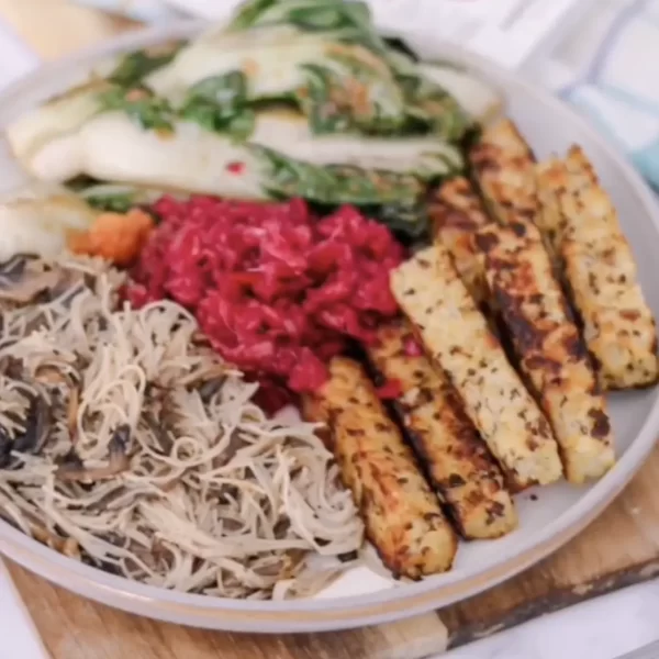 Vermicelli Con Tempeh